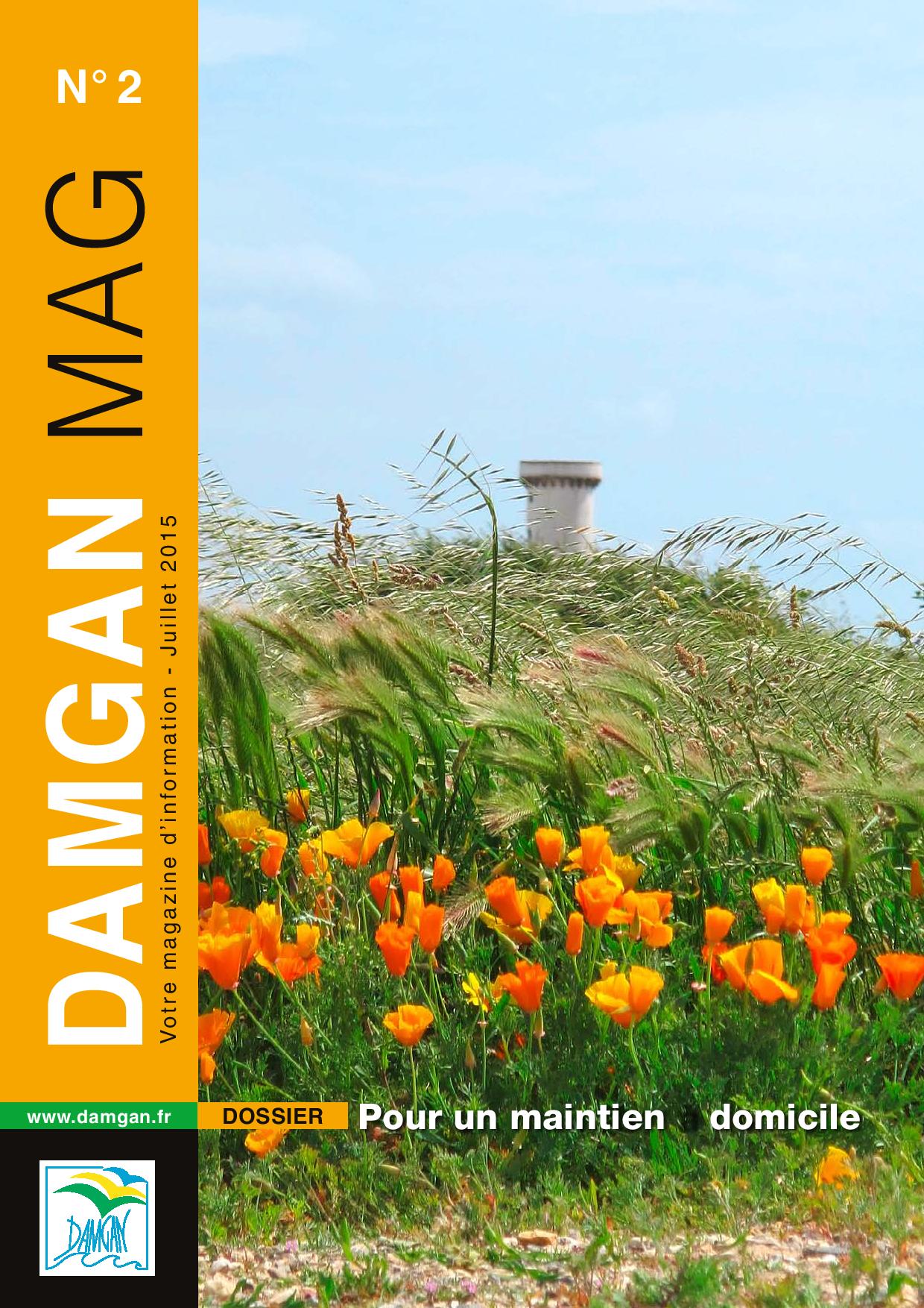 DAMGAN MAG n2-page de couverture site WEB